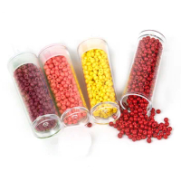 420Pcs 3mm Sweets Color Charm Czech Glass Seed Beads Cute Bulk Small For DIY Bracelet Needlework Hand Craft Jewelry Making