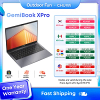 CHUWI GemiBook XPro Laptop 8GB RAM 256GB SSD Intel Alder Lake N100 14.1'' 1920X1080 FHD Display Cooling Fan Windows 11 Notebook