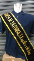 Bordir selempang wisuda