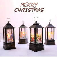 Led Christmas Candle with LED Tea light New Year Decoration Candles Christmas Tree Decoration Small oil lamp Kerst Home Decor