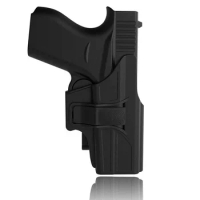 TEGE Belt Clip Polymer Gun Holster 60° Adjustable Custom Gun Quick Draw Pistol Holster for Owb Glock 43X 43 Accessories
