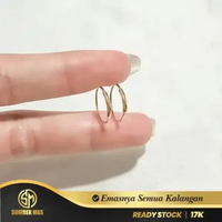 ANTING EMAS BAYI BEST SELLER FASHION 17K-SUMBER MAS 0.4 GR