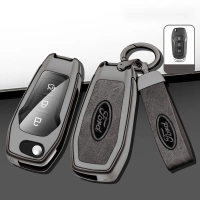 Car Key Case Holder, for Ford Figo 2017, Mondeo 5, Ecosport, Fiesta, Mk8, Everest, Ranger, Fusion, K