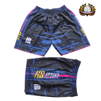 Celana Kolor Voli Pria Wanita Full Printing HS250 Sport Bahan Tebal Nyaman/Celana Pendek Olahraga Ba