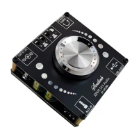 2*50W Speaker Class D Audio Power Amplifier Bluetooth-compatible 30W~300W TPA3116 HiFi Stereo USB Music Sound Card App Digital