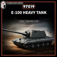 Mô hình Tank E100 Heavy Mô hình Tank Quân sự E100 Heavy Hạng Nặng 97019