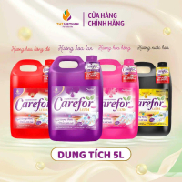 【Mới 2026】 【Sản phẩm bán chạy】 Nước giặt xả vải quần áo thơm lâu Carefor chính hãng 4 mùi hương giặt