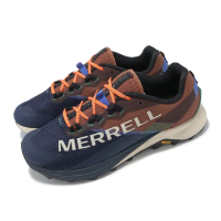 【MERRELL】越野跑鞋 MTL Long Sky 2 男鞋 深藍 棕 耐磨 抓地 反光 郊山 健行 運動鞋(ML068163)