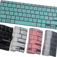 Silicone Laptop Keyboard Cover Skin For ASUS Vivobook 14 M1402 M1402IA M1402I X1402ZA X1402Z X1402 M X 1402 IA ZA 14 inch