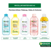 GARNIER Micellar Water (Pink, Rose, Vitamin C, Blue, Biphase) 400 ml - (Pembersih Wajah Untuk Kulit 