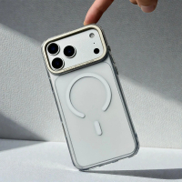 Ốp Lưng Likgus MagSafe Stand - Camera Viền Kim Loại Kiêm Giá Đỡ, Chống Sốc, Khoe Màu Máy | PKS OFFIC