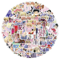 10/50/100Pcs Anime Ouran High School Host Club Stickers Graffiti Waterproof Cute Sticker