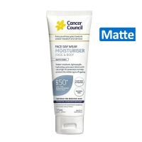 Cancer Council 啞緻效果 - 面部身體保濕防曬乳液 SPF50+ 75ml 控油防曬霜