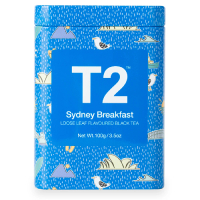 【T2 Tea】雪梨早餐紅茶茶葉100gx1罐(佛手柑風味紅茶)