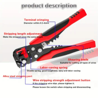 1pcs automatic wire stripper electrician special tool multifunctional crimping pliers cutting wire pliers Repair hand tools