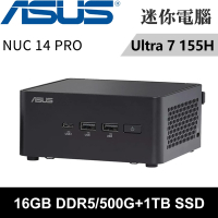 ASUS華碩 NUC 14 PRO RNUC14RVHU70000-SP3(Ultra 7 155H/16G/500G+1TB)特仕版
