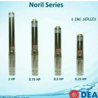 pompa air submersible pump DEA casing 3" 0,25hp