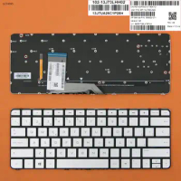 SP Laptop Keyboard for HP Spectre x360 13-4000 13-4100 13-4200 Silver Backlit