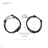 GELANG NAMA | GELANG INISIAL | GELANG ALFABET | GELANG COUPLE | COUPLE BRACELET | GELANG PASANGAN