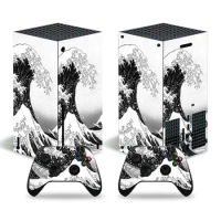Sea Wave For Xbox Series X Skin Sticker For Xbox Series X Pvc Skins For Xbox Series X Vinyl Sticker Protective Skins 1