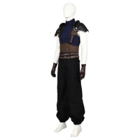 FF VII Cloud Strife Cosplay Costume Zack Cosplay Hombre Outfits Adult Men Halloween Festival Gifts Carnival Disguise Suit