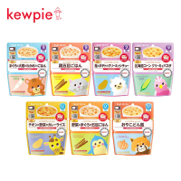 Kewpie 寶寶快樂食譜-7種口味可選-日式野菜雞五目粥130g(9M),1包