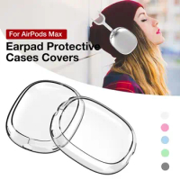TPU Anti-Scratch For Airpods Max Clear Cover Shell Wireless Headphones Case Protective Case Transparent Cover For Airpods Max