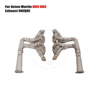 UNIQUE manifold downpipe For  Aston Martin DB9 DBS Equal Length SS304 exhaust manifold With insulator