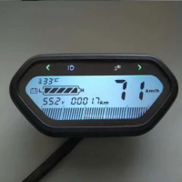 NEW Speedometer LCD DISPLAY Lampu/ODO/Indikator Level Baterai untuk Indikator Skuter Listrik Dasbor Sepeda Roda Tiga
