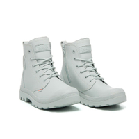 PALLADIUM PAMPA HI Z COATED WP+ 冰川灰 中性款 橘標防水科技 橡膠大底 高筒 休閒靴 74069090