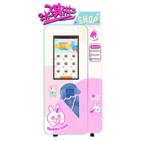 15S Rapid Dispensing 100 Cups Fully Automatic Soft Ice Cream Vending Machine Ice Cream Vending Machine 15L For Shop Mall 3000w