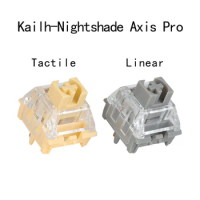 Kailh MX Silent Mechanical Keyboard Switch, 5-Pin SMD MX Linear/Touch Pro Midnight Switch Pro