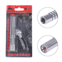 1PCS Grease Coupler Heavy-Duty Quick Release Grease Gun Coupler NPTI/8 10000PSI Grease Coupler