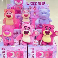 Miniso Disney Strawberry Bear Versatile Lotso Blind Box Toy Story Lotso Anime Figure Mysterious Decoration Figure Cute Gift Toy