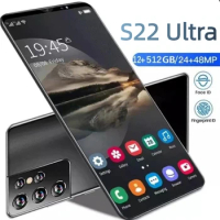 Original mobile phone S22 Ultra 16GB RAM 512GB ROM 7.5 inch Smartphone sale Big Sale 2024 dual sim Gaming Phone