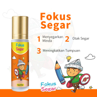 Fokus Segar Minyak Fokus Belajar Menyegarkan Minda Otak Segar Meningkatkan Tumpuan Essential 10ml