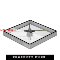 【台灣公司 超低價】3D全息投影儀led風扇屏旋轉立體空中懸浮成像 掛壁廣告機顯示屏【5月28日發完】