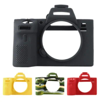 For Sony A7M3 A7III A7R3 A7RIII Silicone Rubber Camera Protective Body Case Skin Camera Bag Protector Cover