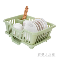 廚房餐具塑膠置物儲物架碗筷收納盒餐具水槽瀝水籃碗架落地