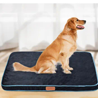 Dog Mat Comfortable Large Dog Bed Puppy Sofa Thick Orthopedic Mattress For Small Medium Large Dog Sleep Cushion Dog House