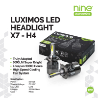 LUXIMOS Lampu Utama LED Headlamp Foglamp Mobil 25 Watt LED H4 H11 HB3 HB4 Headlight Energy Saving X7