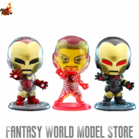 In Stock Hot Toys Cosbaby COSB800 COSB867 COSB907 Super Hero Iron Man 10cm Collectible Shakeable Head Dolls For Fans Best Gifts