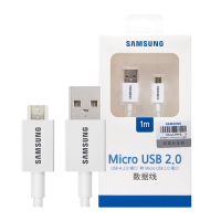 SAMSUNG 原廠 1M Micro USB 充電線 - 白色 (盒裝)