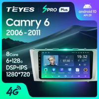 TEYES SPRO Plus For Toyota Camry 6 XV 40 50 2006 - 2011 Car Radio Multimedia Video Player Navigation GPS Android 10 No 2din