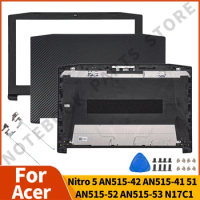 New For Acer Nitro 5 AN515-42 AN515-41 AN515-51 AN515-52 AN515-53 N17C1 Rear Lid TOP Case Laptop LCD Back Cover/Bezel/Hinges