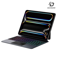 DUX DUCIS Apple 蘋果 iPad Pro 13 (2024/M4) DK 鍵盤(MK Pro) 磁吸懸浮支架鍵盤 平板保護套 實體鍵盤 台灣版 注音【愛瘋潮】
