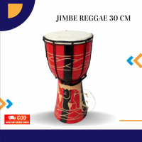 Alat Musik Tradisional Jimbe Anak Ukuran 30 cm Ukir Rebana Hadroh Djime Reggae Gendang Kendang Ketip