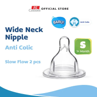 Promo!! Cussons Baby Nipple Silicone Wide Neck (S) - Dot Botol Bayi