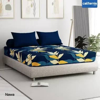 CALIFORNIA Sprei California King Fitted Bantal 4 ukuran 180x200 Sprei California Bantal 4 Nawa