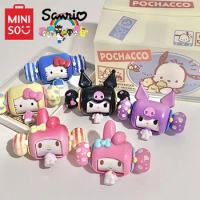 MINISO Sanrio Blind Box Candy Sweetheart Series Kawaii Children's Toy Model Birthday Gift Christmas Decoration Anime Peripherals